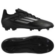 adidas F50 League FG/AG Dark Spark - Sort/Sølv/Guld Børn