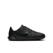 Nike Tiempo Legend 10 Club TF Shadow - Sort/Grøn Børn