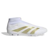 adidas Predator League Laceless FG Day Spark - Hvid/Guld/Hvid