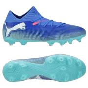 PUMA Future 7 Match FG/AG Formula - Blå/Hvid/Turkis Kvinde