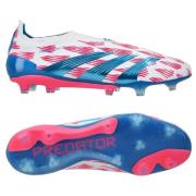 adidas Predator Elite Laceless FG Reemergence - Hvid/Blå/Pink