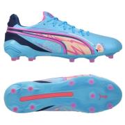 PUMA King Ultimate FG/AG Volume Up - Blå/Pink/Blå