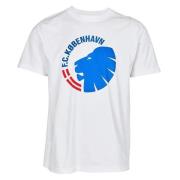 F.C. København T-Shirt Big Logo - Hvid